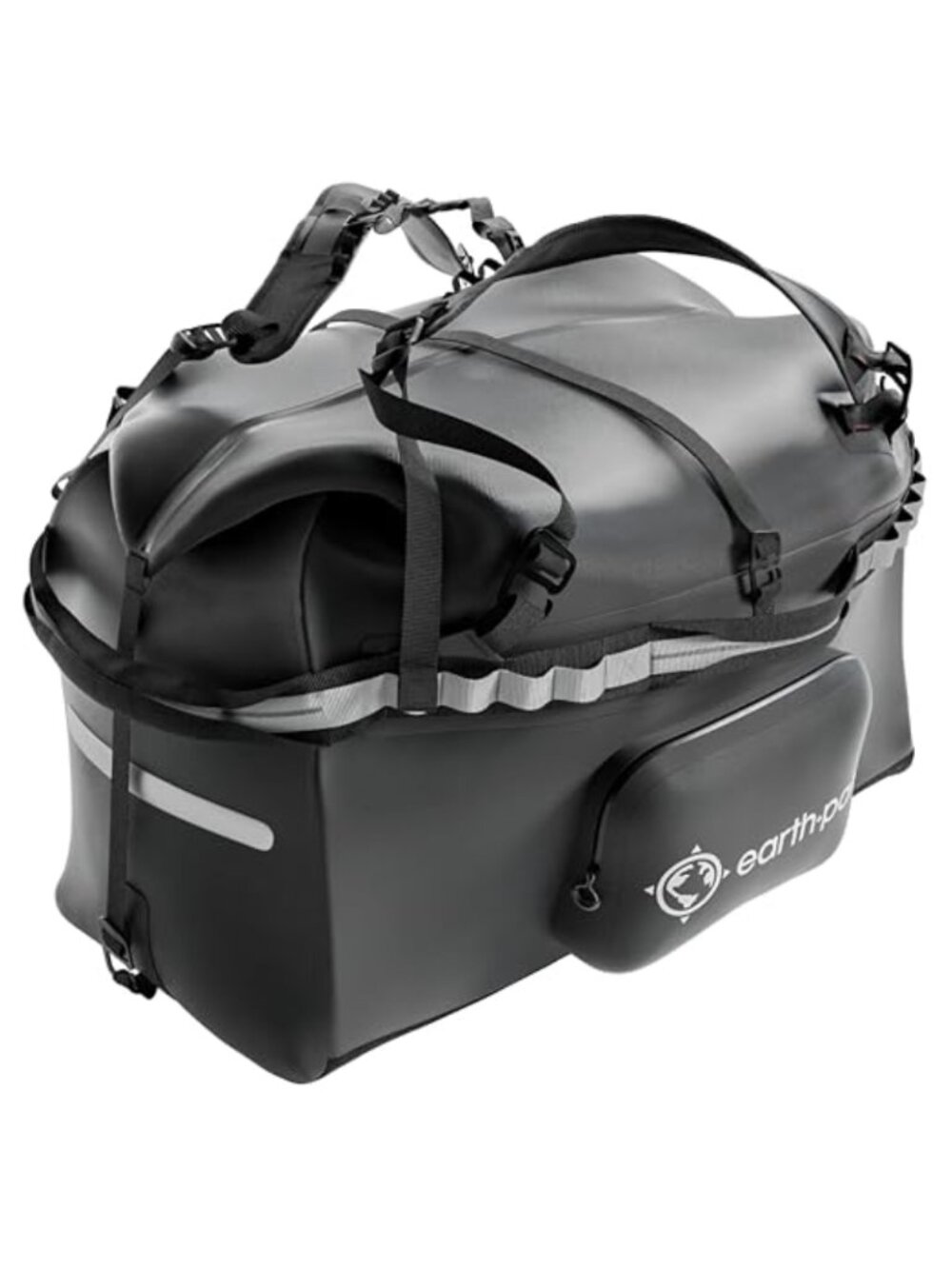 Waterproof Duffel Dry Bag 115L 1680D TPU Boat Bag for Kayaking Camping